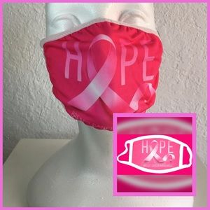 Breast cancer awareness mask